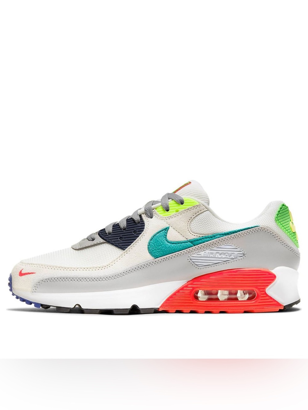 Air Max 90 "Evolution of Icons" sneakers colorful design size 4Y unisex